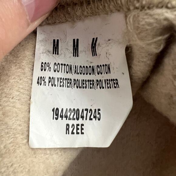 Milk Bar x Fruit of the Loom Limited Wdition Joliday Starburst Crew, tan size M - Picture 8 of 8